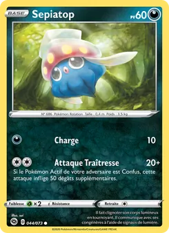 Carte Pokémon Sepiatop 44