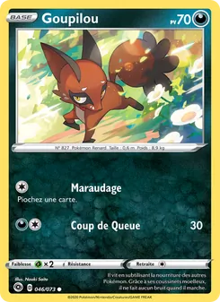 Carte Pokémon Goupilou 46