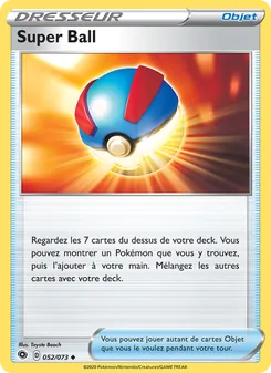 Carte Pokémon Super Ball 52