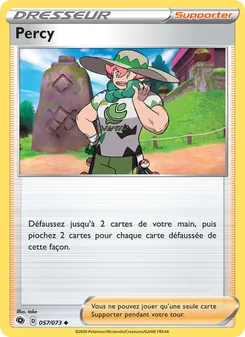 Carte Pokémon Percy 57
