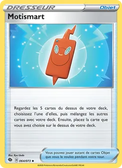 Carte Pokémon Motismart 64