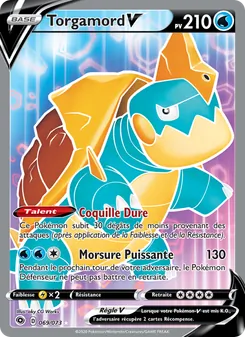 Carte Pokémon Torgamord V 69