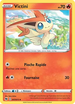 Carte Pokémon Victini 7
