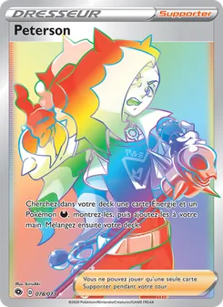 Carte Pokémon Peterson 78