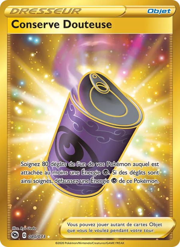 Carte Pokémon Conserve Douteuse 80/73 de l'extension La Voie du Maître