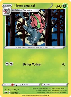 Carte Pokémon Limaspeed 10 — Ténèbres Embrasées