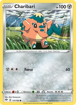 Carte Pokémon Charibari 131 — Ténèbres Embrasées