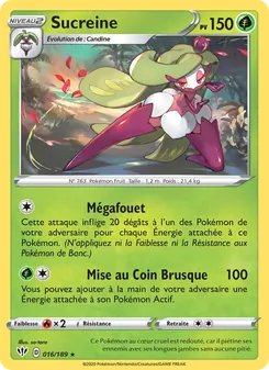 Carte Pokémon Sucreine 16 — Ténèbres Embrasées