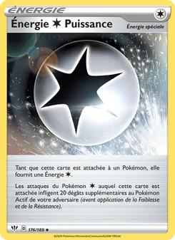 Carte Pokémon Énergie Colorless Puissance 176 — Ténèbres Embrasées