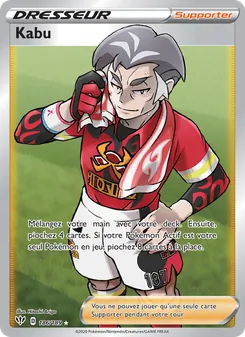 Carte Pokémon Kabu 186 — Ténèbres Embrasées