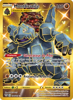 Carte Pokémon Monthracite 198 — Ténèbres Embrasées
