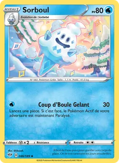 Carte Pokémon Sorboul 46 — Ténèbres Embrasées