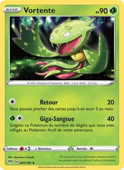 Carte Pokémon Vortente 5 — Ténèbres Embrasées
