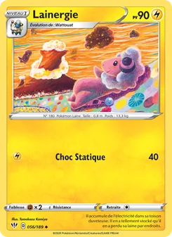 Carte Pokémon Lainergie 56 — Ténèbres Embrasées