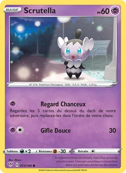 Carte Pokémon Scrutella 73 — Ténèbres Embrasées