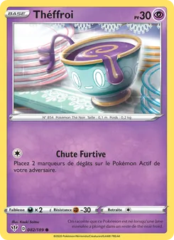 Carte Pokémon Théffroi 82 — Ténèbres Embrasées