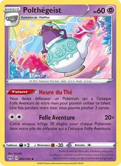Carte Pokémon Polthégeist 83 — Ténèbres Embrasées