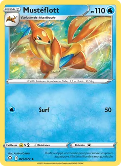 Carte Pokémon Mustéflott 23 — Destinées Radieuses