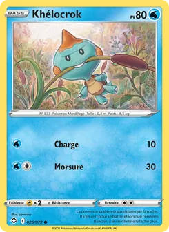 Carte Pokémon Khélocrok 26 — Destinées Radieuses
