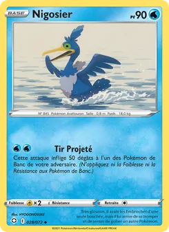Carte Pokémon Nigosier 28 — Destinées Radieuses