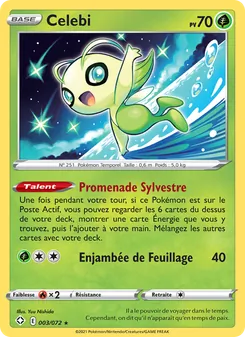 Carte Pokémon Celebi 3