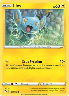 Carte Pokémon Lixy 31 — Destinées Radieuses