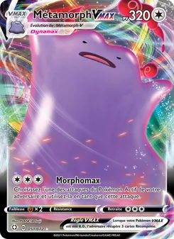 Carte Pokémon Métamorph VMAX 51