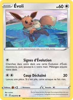 Carte Pokémon Évoli 52