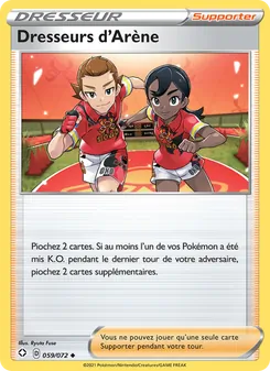 Carte Pokémon Dresseurs d'Arène 59 — Destinées Radieuses