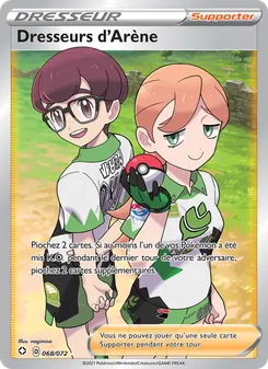 Carte Pokémon Dresseurs d'Arène 68 — Destinées Radieuses
