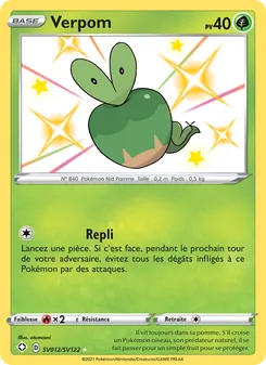 Carte Pokémon Verpom SV012 — Destinées Radieuses