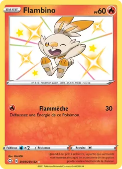 Carte Pokémon Flambino SV015 — Destinées Radieuses