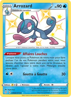 Carte Pokémon Arrozard SV026 — Destinées Radieuses