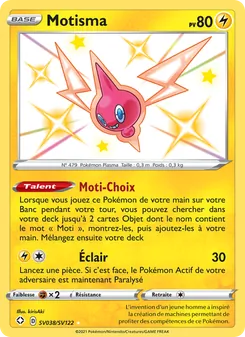 Carte Pokémon Motisma SV038 — Destinées Radieuses