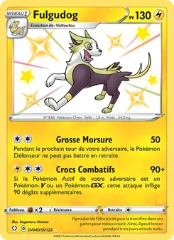 Carte Pokémon Fulgudog SV040 — Destinées Radieuses