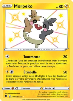 Carte Pokémon Morpeko SV044 — Destinées Radieuses