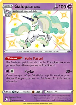 Carte Pokémon Galopa de Galar SV048 — Destinées Radieuses