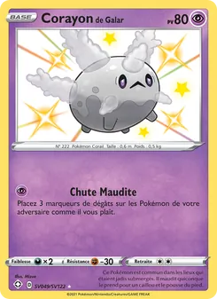 Carte Pokémon Corayon de Galar SV049 — Destinées Radieuses