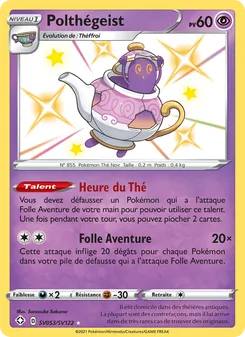 Carte Pokémon Polthégeist SV053 — Destinées Radieuses