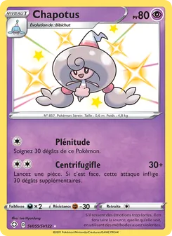 Carte Pokémon Chapotus SV055 — Destinées Radieuses