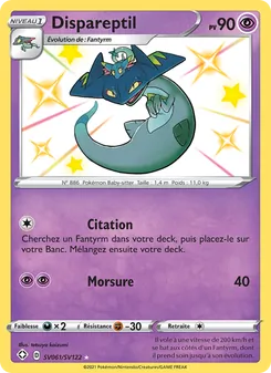 Carte Pokémon Dispareptil SV061 — Destinées Radieuses