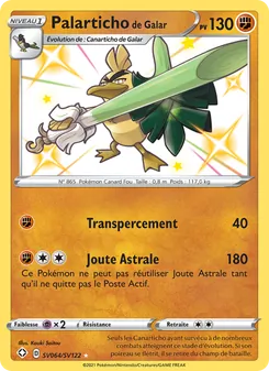 Carte Pokémon Palarticho de Galar SV064 — Destinées Radieuses