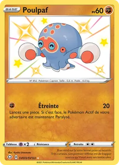Carte Pokémon Poulpaf SV072 — Destinées Radieuses