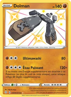 Carte Pokémon Dolman SV075 — Destinées Radieuses