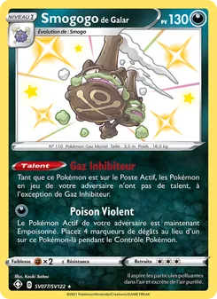 Carte Pokémon Smogogo de Galar SV077 — Destinées Radieuses