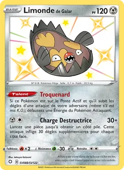 Carte Pokémon Limonde de Galar SV088 — Destinées Radieuses