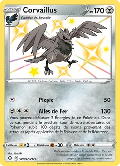Carte Pokémon Corvaillus SV089 — Destinées Radieuses