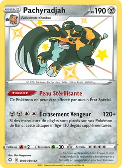 Carte Pokémon Pachyradjah SV091 — Destinées Radieuses