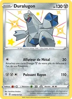 Carte Pokémon Duralugon SV092 — Destinées Radieuses