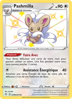 Carte Pokémon Pashmilla SV094 — Destinées Radieuses